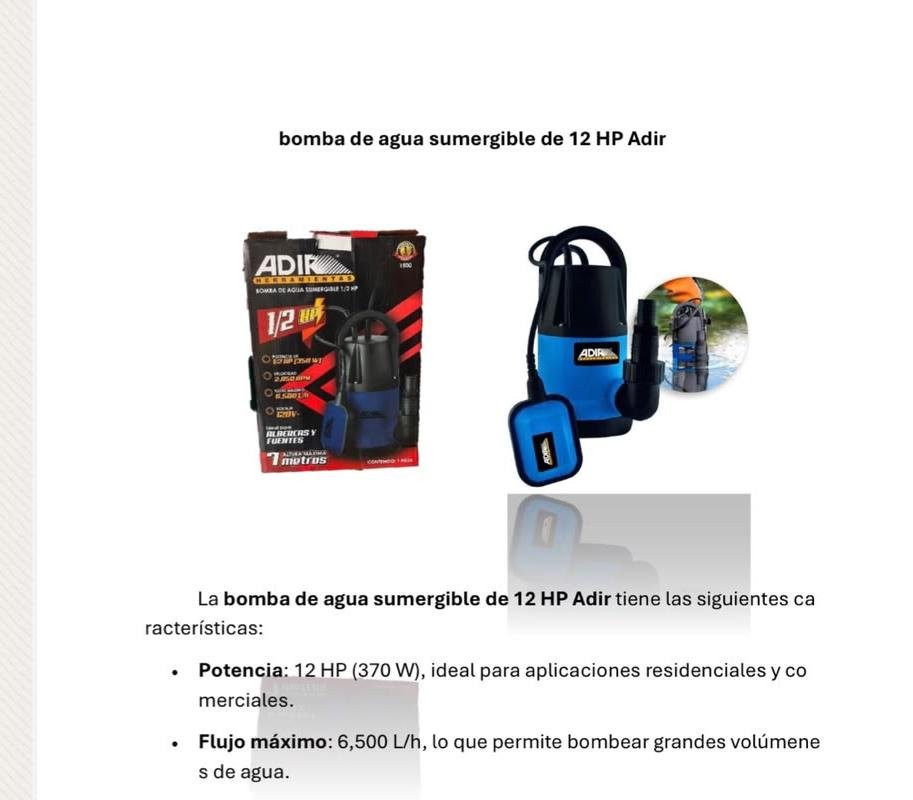 Paquete Sanitario Completo
